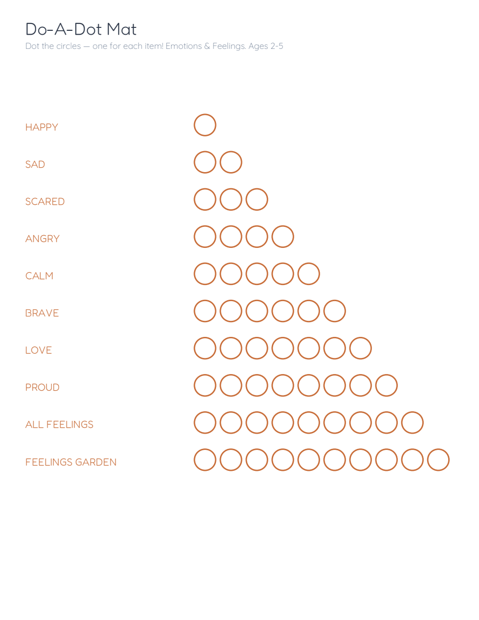Riko's Feelings — Montessori activity sample